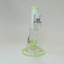 Helios Glass Waterpipe With Cone Perc and Banger