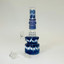 Helios Raked Glass Waterpipe With Banger - 8 Inch - WPTG130