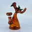 Waterpipe With Hummingbird - 6 Inch - WPAG138-BROWN