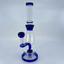 Color Rim Bell Waterpipe With Showerhead Perc - 11 Inch - WPAG149