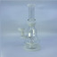 Color Rim Bell Waterpipe With Showerhead Perc - 11 Inch - WPAG149-White