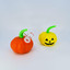 Waterpipe 4 Inch Silicone - Pumpkin Jack O'lantern" Halloween