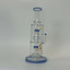 Hipster Glass Waterpipe With Double Matrix Perc - 10 Inch - Assorted Colors