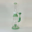 Color Rim Bell Waterpipe With Showerhead Perc - 12 Inch - WPAG161