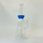 Color Rim Bell Waterpipe With Showerhead Perc - 12 Inch - WPAG161