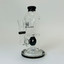 Helios Glass 7 Inch Waterpipe - Straight Tube with Donut Showerhead Perc - WPTG67
