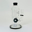 Helios Glass 7 Inch Waterpipe - Straight Tube with Donut Showerhead Perc - WPTG67