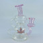 Aleaf Waterpipe - the Recycler Spinner Kit With - 25mm Banger - Pink