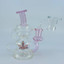 Aleaf Waterpipe - the Recycler Spinner Kit With - 25mm Banger - Pink