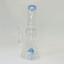 Waterpipe Beaker with Colored Mouthpiece and Shower Head Perc - 6.5 Inch - WPTG46