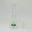 Waterpipe Beaker with Colored Mouthpiece and Shower Head Perc - 6.5 Inch - WPTG46
