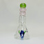 Helios Glass Waterpipe Beaker with Character Showerhead Perc - 7 Inch - WPTG103