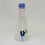 Helios Glass Waterpipe Beaker with Character Showerhead Perc - 7 Inch - WPTG103