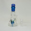 Helios Glass Waterpipe Beaker with Character Showerhead Perc - 7 Inch - WPTG103
