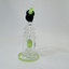 Helios Glass Waterpipe - 7" Inch - Straight With multi Ring and Donut Showerhead Perc 