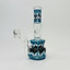 Helios Glass - Waterpipe 8 Inches-  Raked With Banger-ASSORTED COLOR