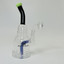 Helios Glass Waterpipe - 8" inch Bent Neck With inline and Banger Perc - Assorted Colors