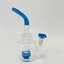 Waterpipe 8 Inch Bent Neck With Showerhead Perc (Rh-151)-Blue