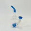 Waterpipe 8 Inch Bent Neck With Showerhead Perc (Rh-151)-Blue
