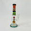 Waterpipe 9" inch - Wigwag With showerhead Perc - Assorted Colors