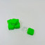 Square Child Proof Glass Jar - 5ml - 12 Counts Per Pack-Green