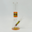 Waterpipe 10- Inch Beaker With Wig-wag -Orange