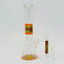 Waterpipe 10- Inch Beaker With Wig-wag -Orange