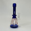 Waterpipe 8-Inch Beaker Full Colored With Showerhead Perc-Blue