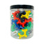FD Plastic Clip - 50 Counts Per Jar FDX5075 Assorted Colors-18MM