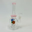 Waterpipe 7.5 Inch - Bell Base With Eye & Animal Design