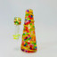 Waterpipe 6.5  Inches - Christmas Tree With Water Beads- Glow in the Dark-Yellow