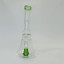 8-inch Waterpipe With Bend Neck & Perc-Green