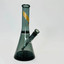 Marley Natural Waterpipe - 12-inchs - Smoked Glass With Gold Stripe Decal
