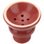 Small Red Ceramic Hookah Bowl