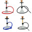 Luxor Shisha Hookah-1 Hose -18 Inches-smoke Blows Through the Holes on the Bottom of the Shaft (MKA-095)