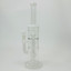 Waterpipe - Heavy Recycler With Hive Showerhead Perc - 13 Inches - (RH-175) -White