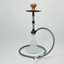 Luxor Shisha - Hookah - With Double-click Vase and Ball Diffuser - 1 Hose - 20 Inches - (MKA-110)-Silver