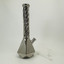 Waterpipe Beaker - Electroplated -  15 Inches-SILVER/GRAY