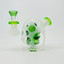 4 Inches - Waterpipe Perc -CROCODILE