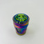 Chromium Crusher - Grinder - 50mm - 4 Parts - XL -RAINBOW TAPER ALIENS - (70412)