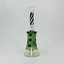  Hipster - Waterpipe with Showerhead Perc -11 Inches -  LF034 - Green