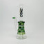  Hipster - Waterpipe with Showerhead Perc -11 Inches -  LF034  -Green