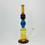 Hipster - 16-inches Waterpipe - Straight Full Color With Honeycomb Perc - LF041-Champagne
