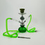 Zebra - Pumpkin Hookah X3 - 2 Hose - 10 Inches-Green