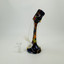 Silicone and Glass Waterpipe - 9 Inches 