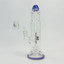Helios - Glass Waterpipe - 8 Inches - Crayon With Showerhead Perc and Banger