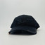 Raw - Poker Hat - Black on Black - Curve Bill Adjustable Structured Hat