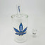 Aleaf - The Chubby - 8-inch Bubbler With Tree Perc