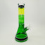 12 Inches - Waterpipe Beaker Colored With Ice Pincher