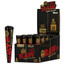 Raw Classic Cone Black 1.25 Size-6 Counts Per Pack-32 Packs Per Box
